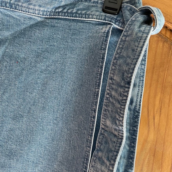 Kate Spade denim wrap skirt - Picture 3 of 4